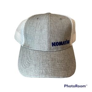 NWOT Komatsu Hat